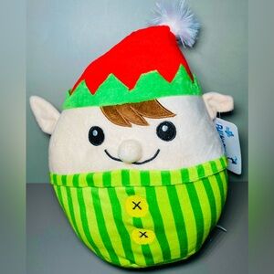 Toy Factory Plush Paradise Santa's Elf Cupcake Christmas Holiday Winter